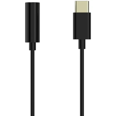 Afbeelding van Sinox PRO USB C naar 3,5mm Jack adapter actief 0,15 meter
