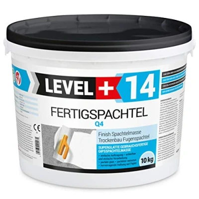 Afbeelding van 10 kg kant en klare plamuur gladmakende voegenspatel zuiver wit RM14