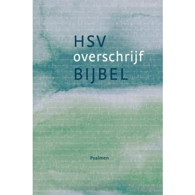 Afbeelding van HSV overschrijfbijbel Psalmen (Paperback)