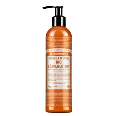 Afbeelding van Dr. Bronner ́s BIO BODY Lotion 240ML Hydratatie orangelavendel, Dames, Maat: 240 ml, Orange lavendel