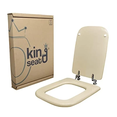 Afbeelding van King Seat WC bril, serie Conca Ideal Standard, gemaakt van gecertificeerd MDF, kleur champagne