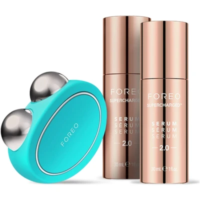 Afbeelding van Forever Firm BEAR Microcurrent Gezichtsapparaat + 2 x Anti Aging Geleidend Serum Mint