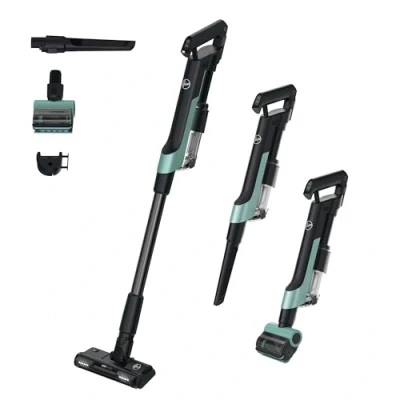 Afbeelding van Hoover HF201P Draadloze Steelstofzuiger Ultralichte, krachtige 50AW, speciale turboborstel voor huisdier haren