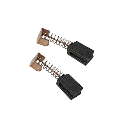 Afbeelding van 2 x motorkoolborstels/koolborstels/koolkoolstoffen/koolstiften 5 8 12 mm voor Black &amp; Decker G720 G720K B3 GR750K PF600 Top Craft TWS 125 haakse slijper