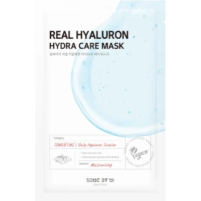 Afbeelding van Some by Mi Real Hyaluron Hydra Care mask moisturising 5 pcs