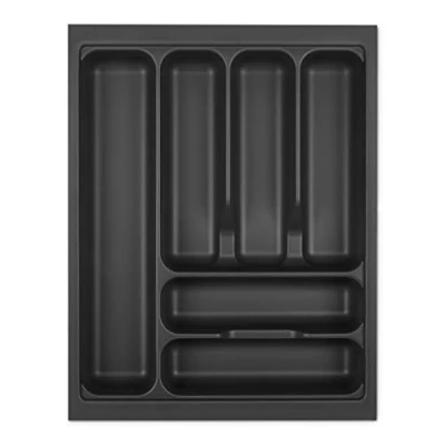 Afbeelding van Orga Box I Bestekbak lavagrijs 450 mm voor Tandembox u. ModernBox