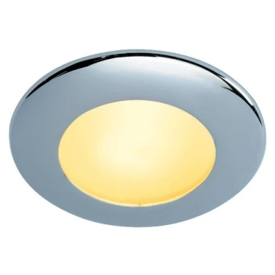 Afbeelding van Firstlight Lighting Sonar 1 Licht Badkamer Plafond Downlight Chroom IP64