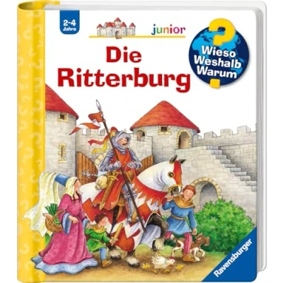 Afbeelding van Wieso? Weshalb? Warum? junior, Band 4: Die Ritterburg