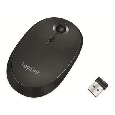 Afbeelding van LogiLink ID0204 muis Kantoor Ambidextrous RF draadloos + Bluetooth 1600 DPI