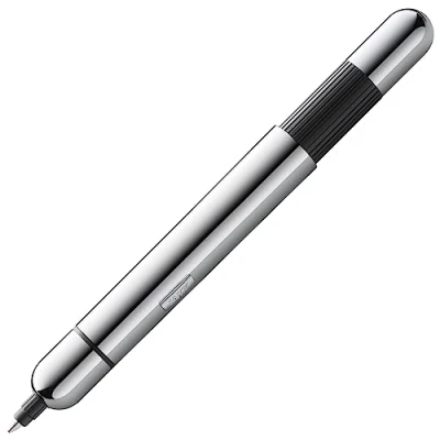 Afbeelding van Lamy Pico Chrome Balpen Innovatieve Pocket Pen Kuli met één klik in full size behuizing van metaal &amp; lijnbreedte M incl. compacte vulling 22 zwart