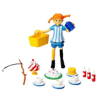 Afbeelding van Pippi Langstrumpf Micki accessoireset koffiefeest