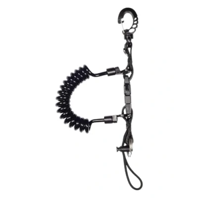 Afbeelding van Mares Spring Coil spiraalkabel, zwart, eenheidsmaat