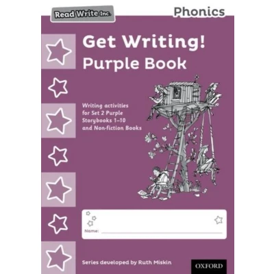 Afbeelding van Read Write Inc Phonics Set 2 Purple Get Writing! Books Pack of 10