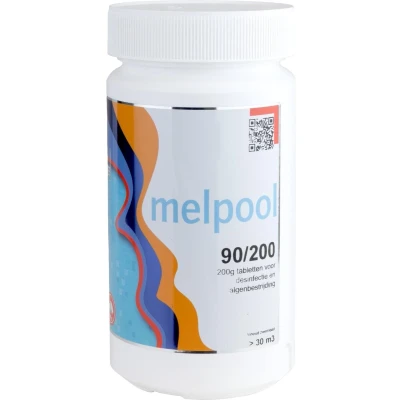 Afbeelding van Melpool chloortablet 200 gr Pool