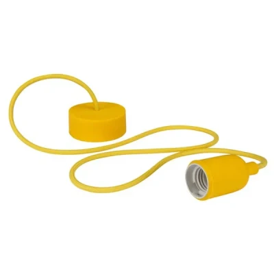 Afbeelding van Pendel Vellight (E27, Siliconen, Geel)