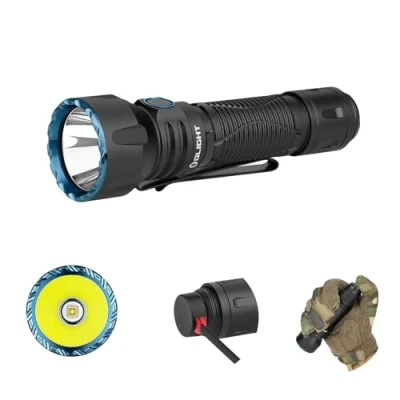 Afbeelding van OLIGHT Javelot LED zaklamp 134.000 candela, 730 meter lichtbereik Tactische oplaadbaar tot 72 dagen looptijd met 6 modi heldere zaklamp, 197 g kleine handlamp voor buiten Zwart