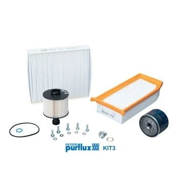 Afbeelding van PURFLUX KIT3 Filter set RENAULT: Captur (J5_, H5_) 1.5 dCi 90, 2013