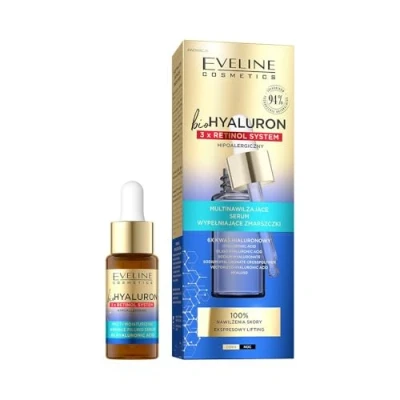 Afbeelding van Eveline Bio Hyaluron Retinol System filling face Serum 18 ml