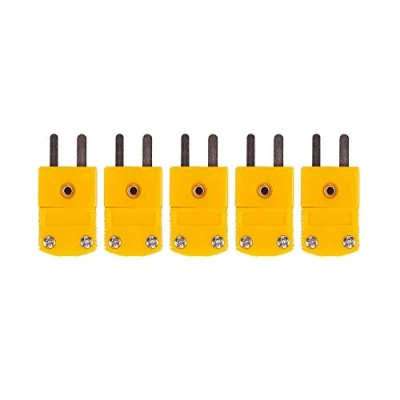 Afbeelding van 5 stuks RTD circuits K type temperatuursensor thermokoppel stekker geel