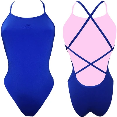 Afbeelding van Turbo Patron Sirene Zwempak Blauw S Vrouw