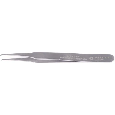 Afbeelding van Bernstein Tools for Electronics 5 067 SMD pincet 12 SA Plat, gebogen 45 120 mm