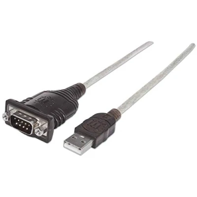 Afbeelding van Manhattan USB 1.1 Adapter [1x D sub stekker 9 polig 1x A] Vergulde steekcontacten