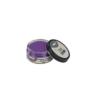 Afbeelding van TRG schoencrème met bijenwas diep purper 50 ml