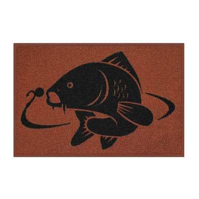 Afbeelding van Delphin Karper Kleed Deurmat Antislip 60x40 cm