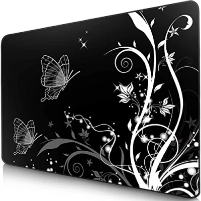 Afbeelding van Sidorenko Gaming Muismat I Mouse Pad 280 x 200 mm Randvrije randen Speciaal oppervlak verbetert de snelheid en precisie Antislip grijs