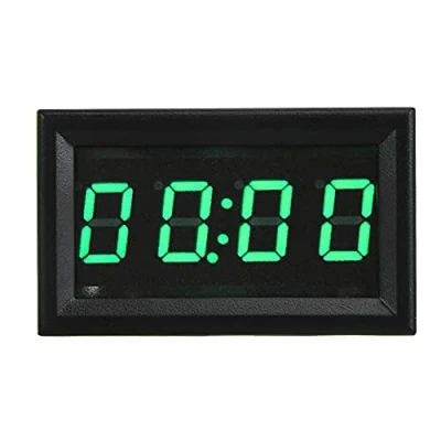 Afbeelding van EBTOOLS Digitale Auto Klok, 4.5 30V Multifunctionele LED Elektronische Lichtgevende Horloge Klok Accessoire Decoratie Vervanging voor Vrachtwagen Boten (GROEN)