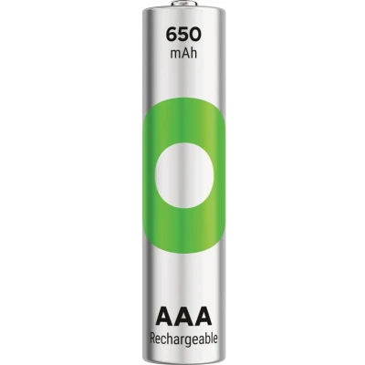 Afbeelding van GP AAA batterij Oplaadbaar NiMH 650 mAh ReCyko 1.2V 2 stuks