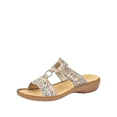 Afbeelding van Rieker dames slipper Multi Maat 38