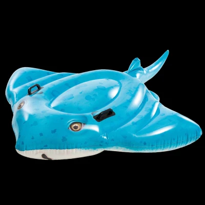 Afbeelding van Intex Stingray Ride On Opblaasdier Blauw Fun