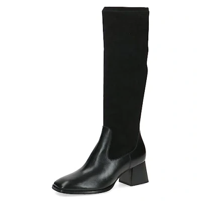 Afbeelding van CAPRICE Enkellaarsjes 9 25527 41 G breedte, Black Com., 36 EU