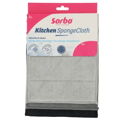 Afbeelding van Sorbo Microvezelsponsdoek Home Decor 2 stuks