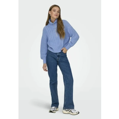 Afbeelding van ONLY Onldoritta Trui, Dames, Maat: XL, Grapemist