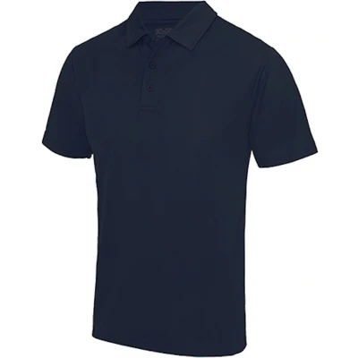 Afbeelding van Herenpolo &#039;Cool Polyester&#039; korte mouwen Navy XXL