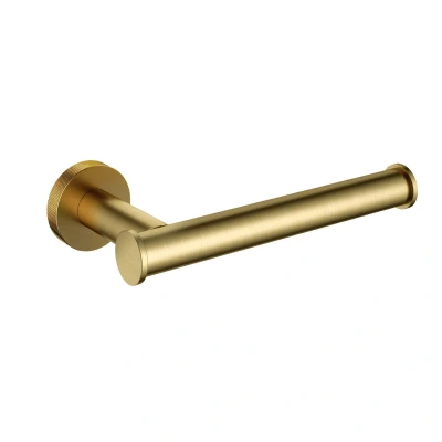 Afbeelding van HotBath Cobber X Toiletrolhouder Geborsteld Messing PVD CXA04BBP