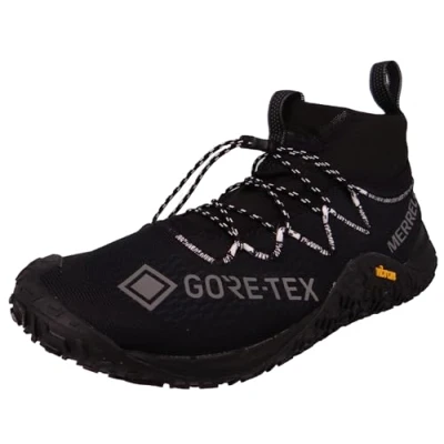 Afbeelding van Merrell Instappers, Heren, Maat: 47, Black Textiel/ synthetisch