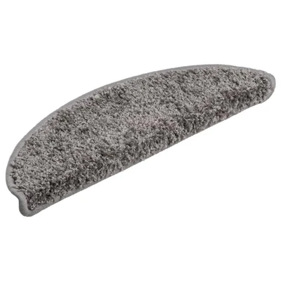 Afbeelding van Trapmatten 15 st 56x17x3 cm grijs
