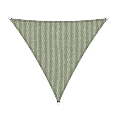 Afbeelding van Shadow Comfort® Gelijkzijdige driehoek schaduwdoek UV Bestendig Zonnedoek 360 x CM Moonstone Green