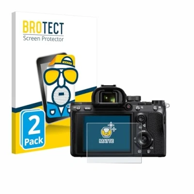 Afbeelding van BROTECT Screenprotector voor Sony Alpha 7 III / 7R II 7S Folie Beschermfolie matte (2 Stuks)