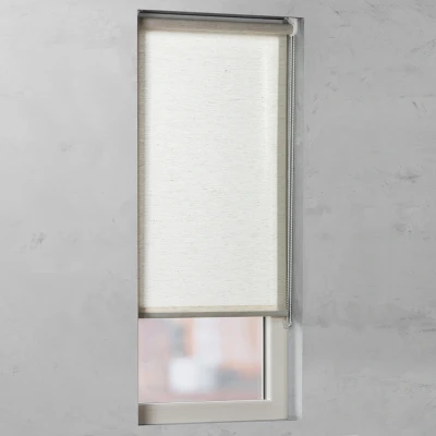 Afbeelding van Rolgordijn Linen Smart Lichtdoorlatend 120x190 (Beige)
