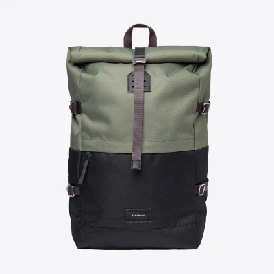 Afbeelding van Sandqvist Bernt backpack multi clover green Laptoptas