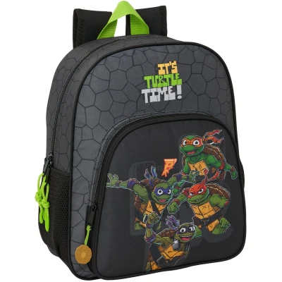 Afbeelding van Schoolrugzak Teenage Mutant Ninja Turtles Zwart Grijs 32 x 38 12 cm