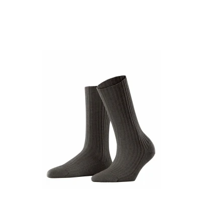 Afbeelding van Falke COSY BOOT Sokken, Dames, Maat: 39 42, Dark brown