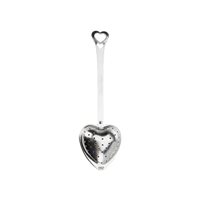 Afbeelding van Theezeef hartvorm RVS 14x4cm