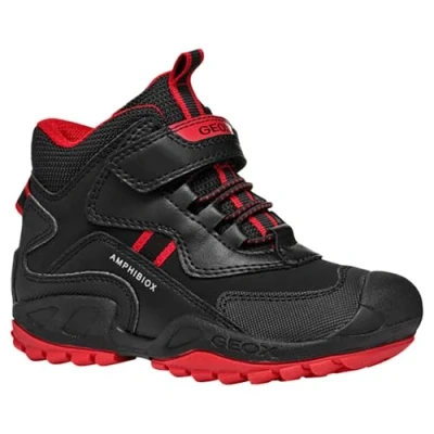 Afbeelding van Geox J New Savage Boy B A, 26 EU, Zwart, EU
