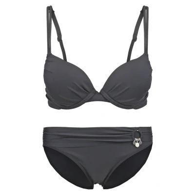 Afbeelding van s.Oliver RED LABEL Beachwear Push upbikini met sierring aan de broek