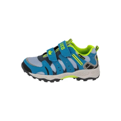 Afbeelding van Lico FREMONT V Uniseks, kinderen Halfhoge trekking &amp; wandelschoenen, Grijs/blauw/limoen, 29 EU